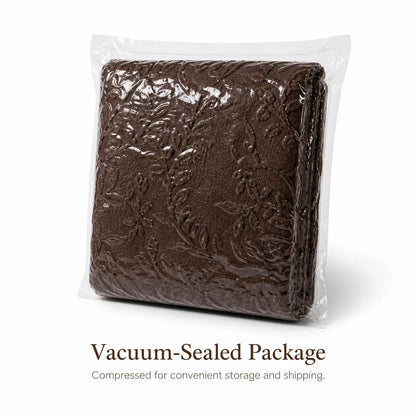 [Black Friday] 1-Piece Embossed Plush SofaCover, Thick Non-Slip Pet-Friendly CouchProtector Throw for 2- and 3-Seater Sofas