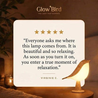 Aviora bird lamp as a gift idea