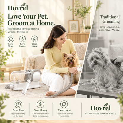 Groom at home with Hovrel — save time, save money, clean home