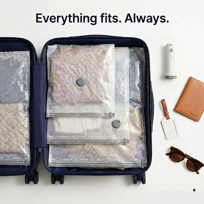 Everything fits always in the suitcase