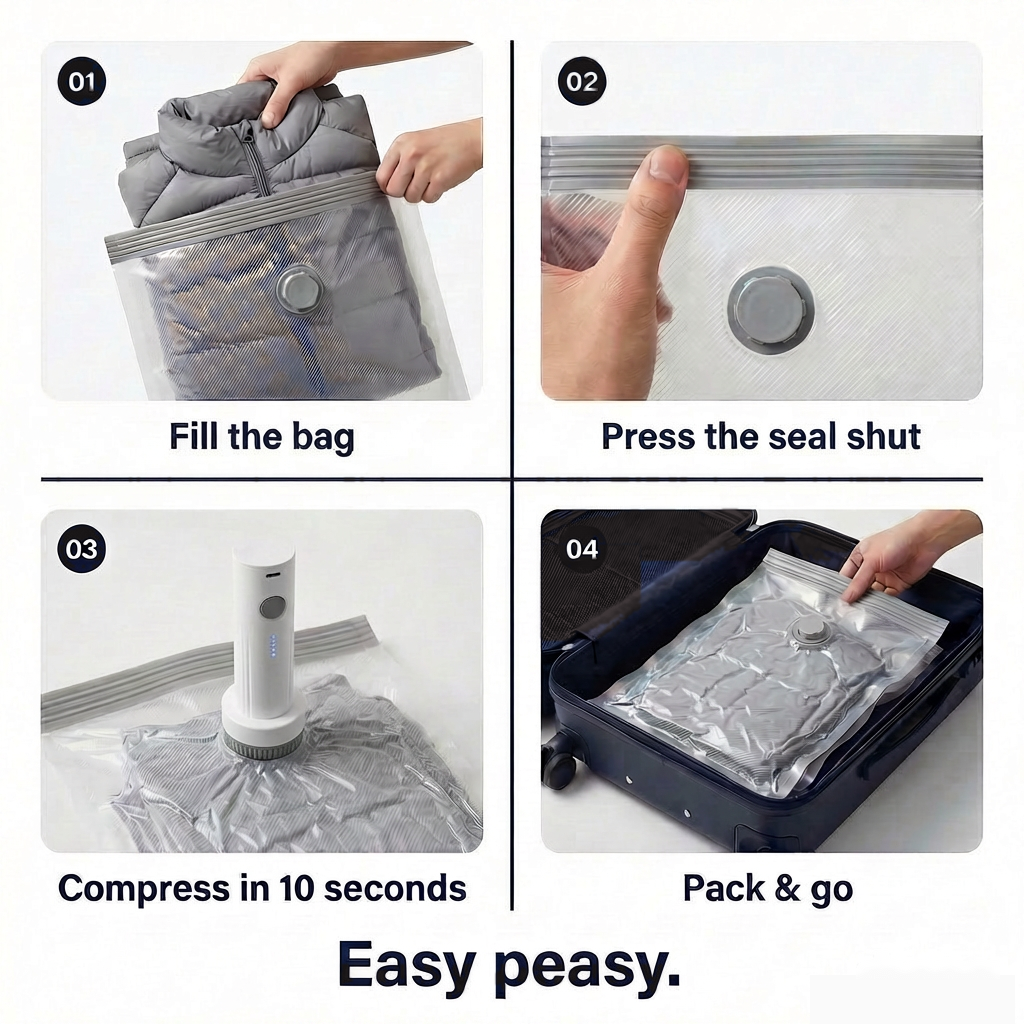 How to use VacPack Pro in 4 steps