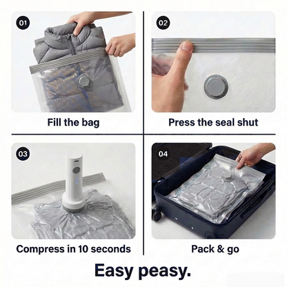 How to use VacPack Pro in 4 steps